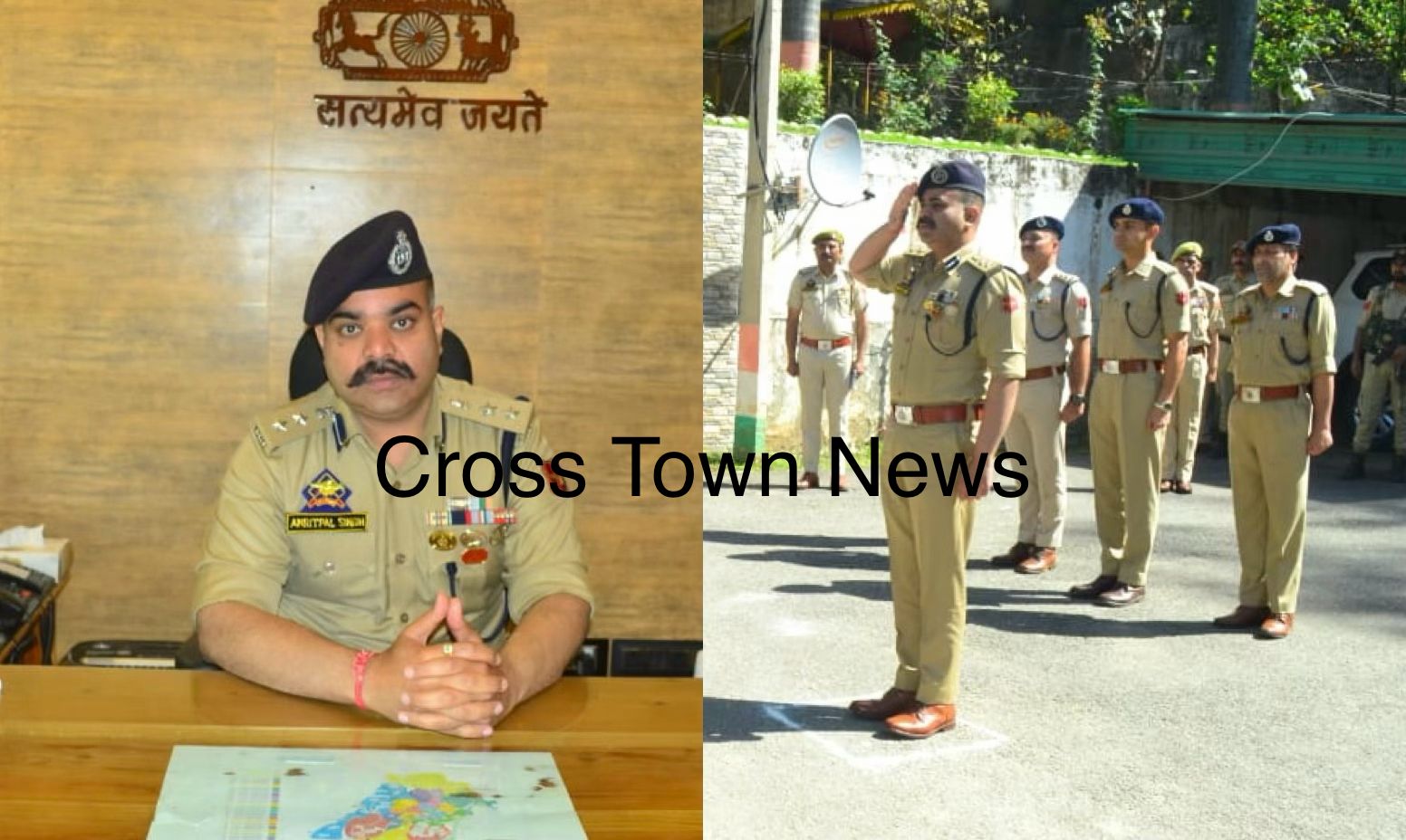 'Amritpal Singh assumes charge as SSP Udhampur , issues directions to Officers'