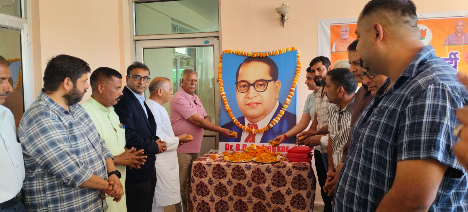 Baisakhi & Ambedkar Jayanti Celebrated with Fervour; Ch Sukhnandan Highlights Cultural and Social Legacy