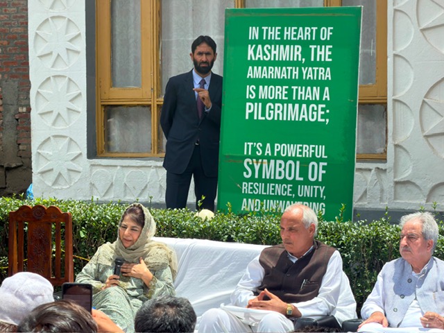 ' Yatra is our Opportunity to end Hate across India: Mehbooba Mufti in Pahalgam'