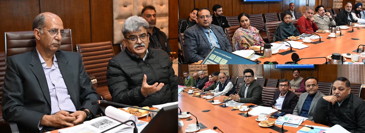' Nasir Sogami chairs meeting as J&K proposes Enumeration of Vulnerable Households for Targeted Welfare Interventions'