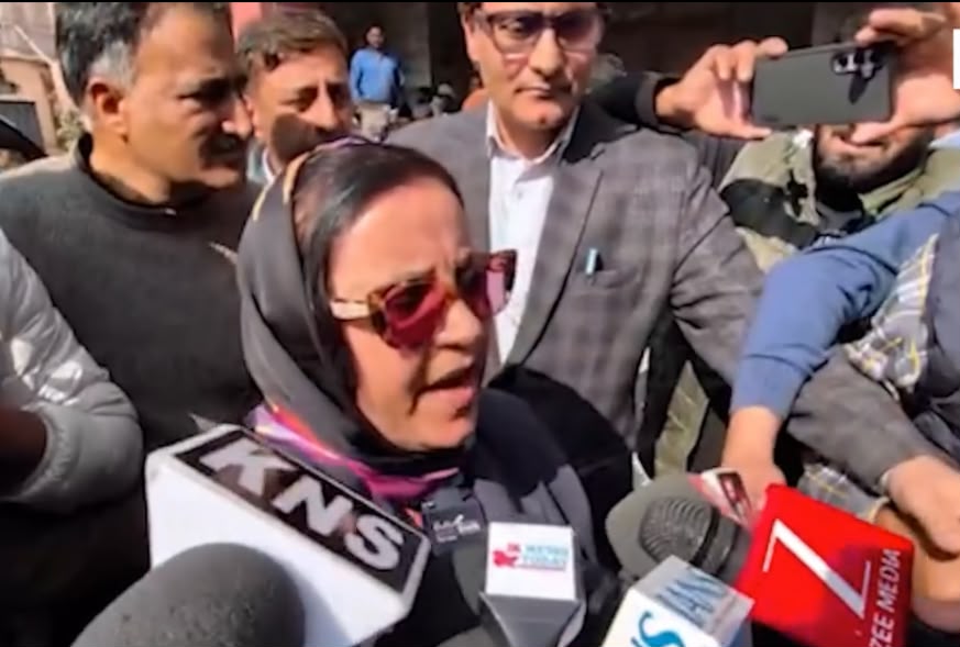 'Minister Sakina Itoo responds on Protets at NC Office by Supporters on NC MLA missing cabinet berth'