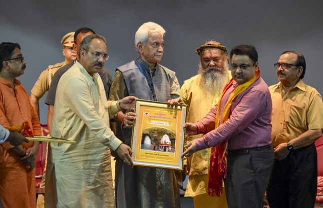 LG Manoj Sinha attends inaugural session of Budha Amarnath Yatra