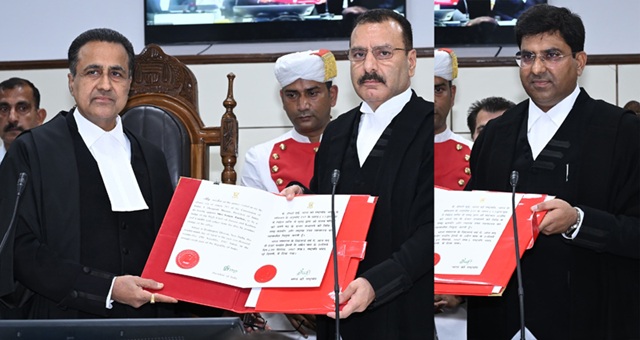 Chief Justice administers oath to 2 newly appointed Judges 