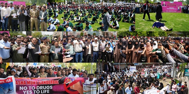 Principal Secretary Culture calls for collective action to eliminate menace; youth, officers join padyatra 