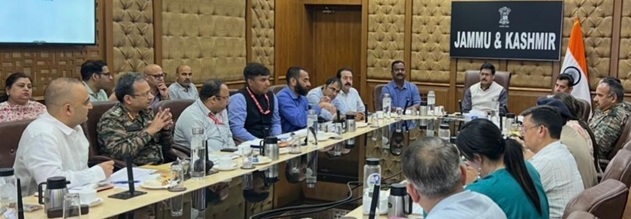 Home Secretary J&K stresses on adoption of proactive Zero Casualty Approach during natural calamities 