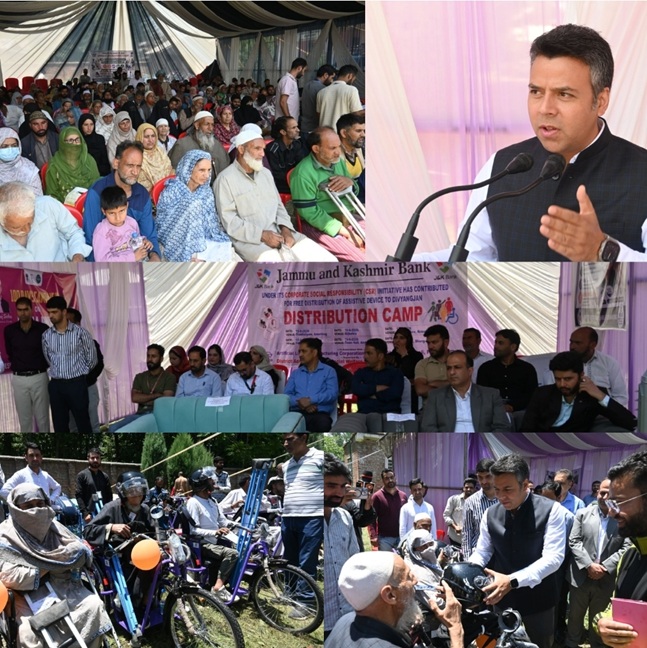 DDC Anantnag reiterates administration's commitment to empowering Specially Abled Persons 