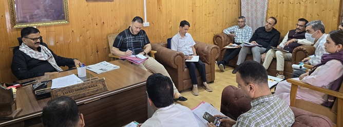 Rana directs officers to ensure completion of projects before onset of winter 