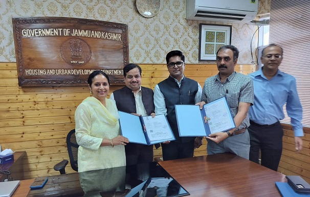 SDA, NBCC sign MoU for development of Satellite Township at Bemina  at  cost of Rs. 15000 Crs