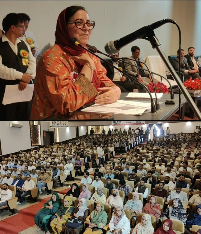 Teachers play an indispensable role in shaping the future of society, nation: Sakeena Itoo 