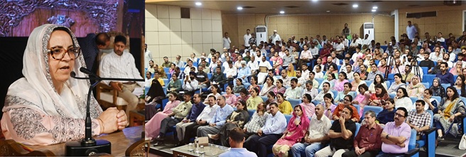 Sakina Itoo, distributes regularisation orders among 261 Contingency Paid Workers 