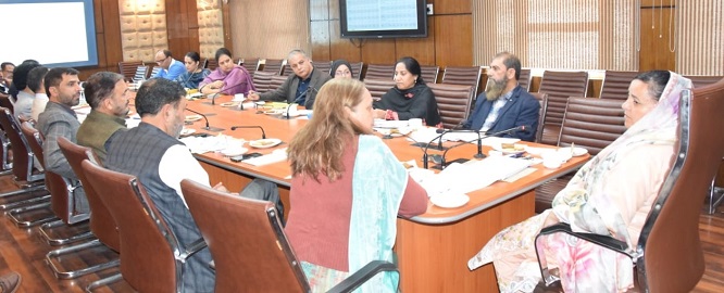 Look into increasing Marriage Assistance to Rs. 75,000 in J&K: Sakina Itoo to Officers