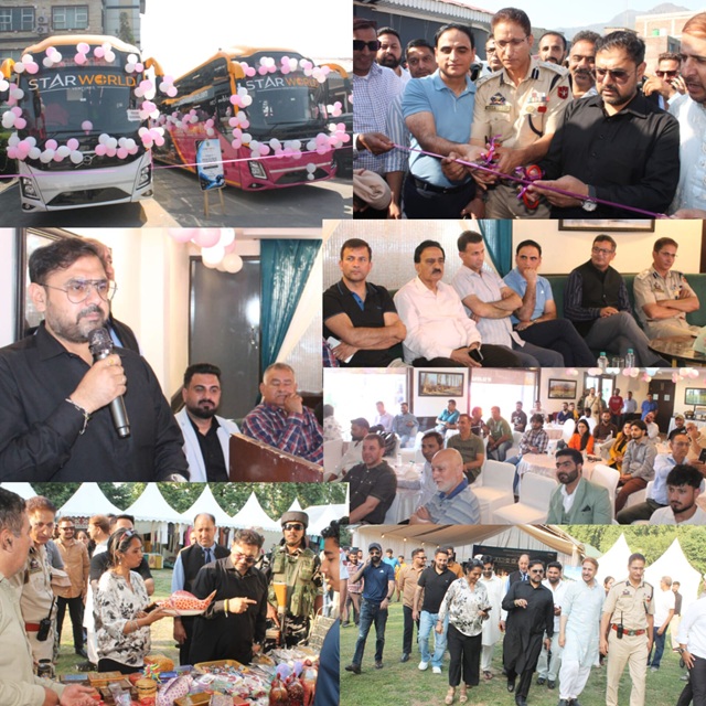 Satish Sharma launches Volvo fleet; bats for modern transport to boost J&K's growth 