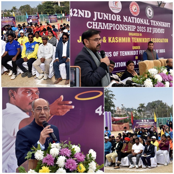 Satish Sharma, Nasir Wani congratulate Tamil Nadu for winning Championship in Jammu