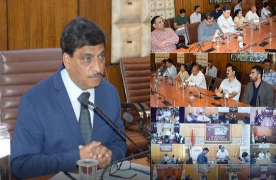 CS J&K emphasizes for efforts to curb corruption 