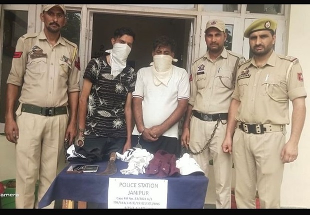 Police in Jammu District swiftly solves attempt to murder case, arrested two accused within 24 hours