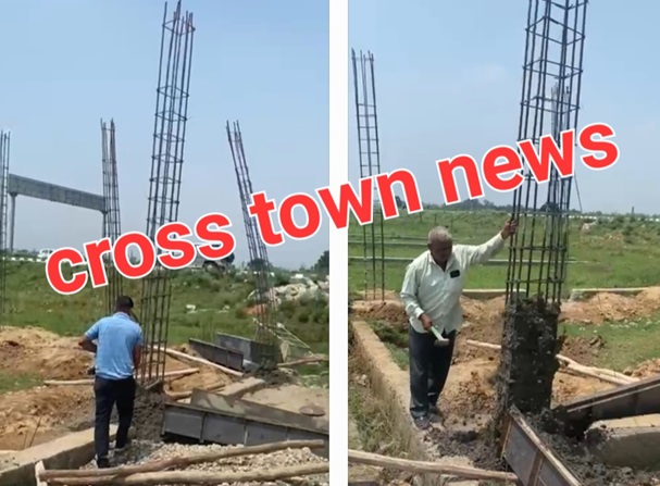 JDA demolishes an illegal under construction Complex