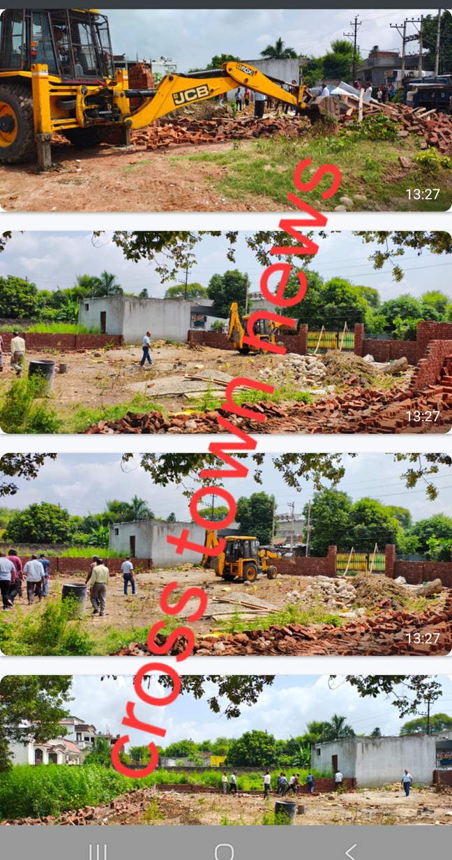 JDA successfully carries out an anti-encroachment drive, retrieves 23 Kanal 13 Marla of prime govt land