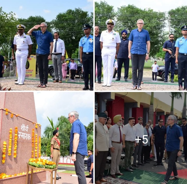 CM Omar Abdullah commends  Sainik School Nagrota 