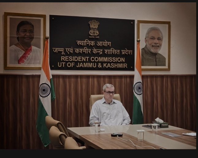 CM, Omar Abdullah, directs to clear waterlogged areas, ensure supply of essential services