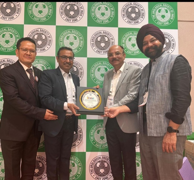 Senior urologist Dr Rahul Gupta invited as a faculty at the east zone national conference at Jamshedpur