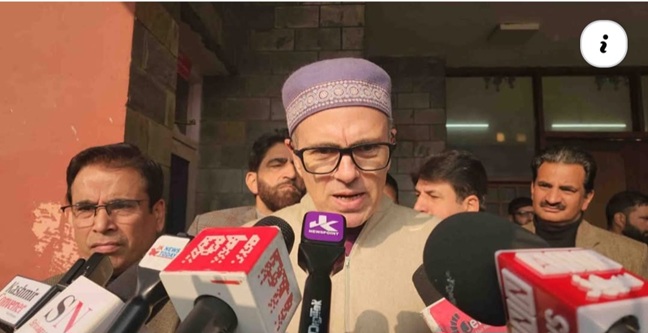 CM Omar Abdullah appeals for calm amid strikes on Iran & escalating tensions in West Asia