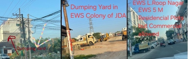 Construction allowed in EWS Colony by JDA, but STP Bosses harassing People for Building permissions/NOCs