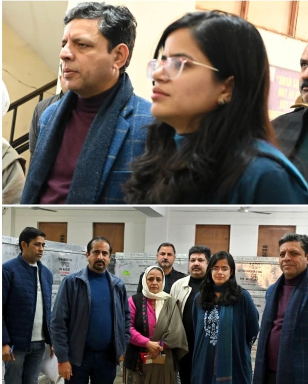 CEO J&K  Sanjeev Verma conducts inspection of EVM/VVPAT warehouse
