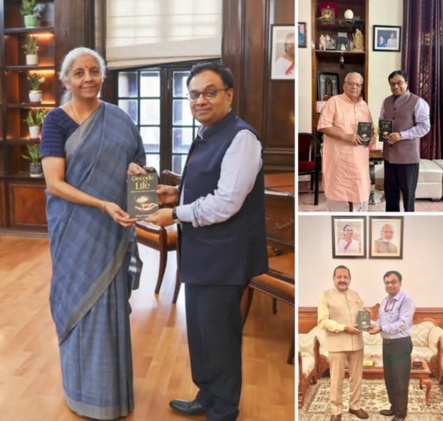 After success of "Decode Life", J&K-AGMUT cadre IAS Manoj Dwivedi writes new book