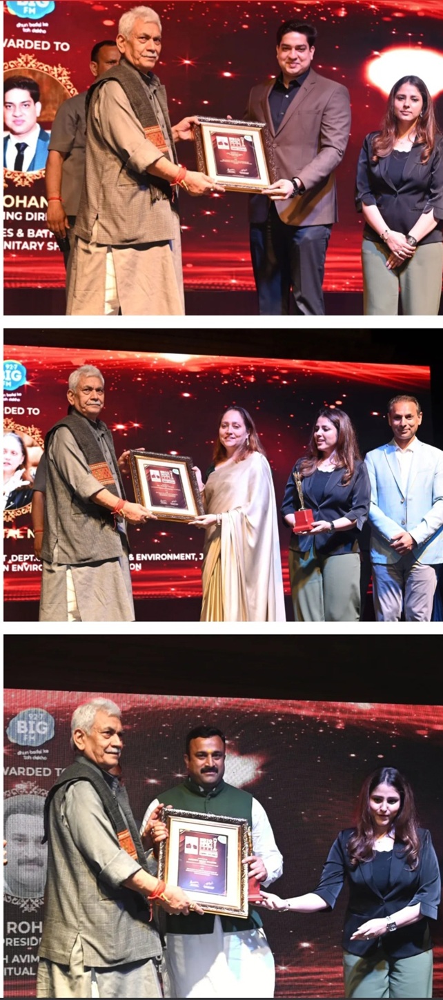 Lieutenant Governor graced the ‘Big Impact Awards J&K 2026’:  