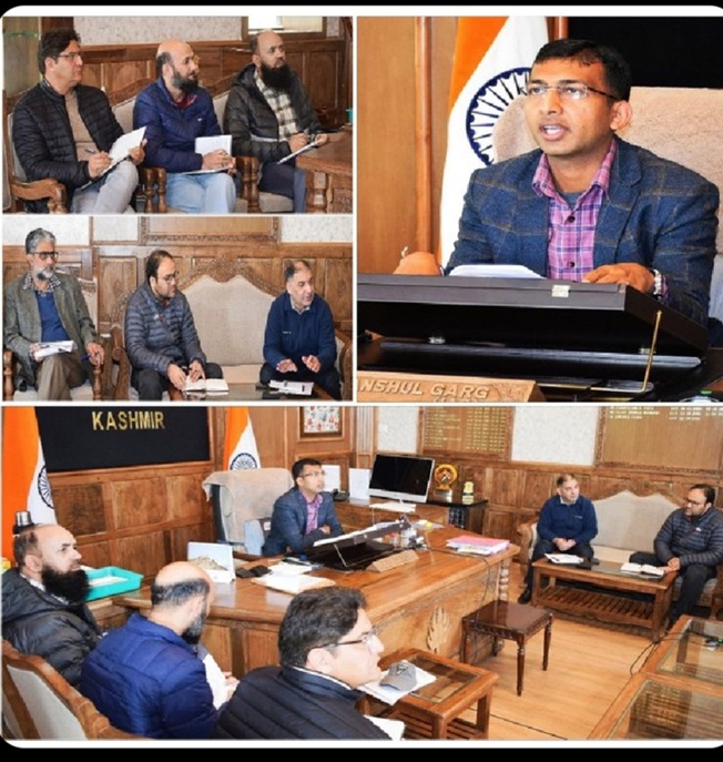 Div Com Kashmir reviews preparations for Shri Amarnath Ji Yatra 2026 : Issues slew of directions
