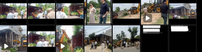 On directions of Rupesh Kumar, VC JDA, encroachment drive hits Sidhra, Majeen & Paloura