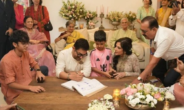 'Actor Aamir Khan knots his 3rd marriage with Gauri Spratt '