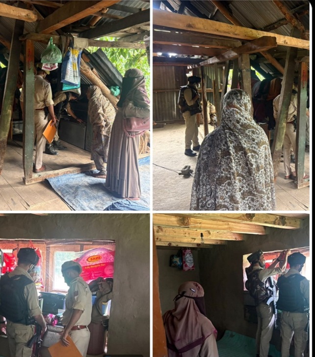 'J&K Police conducts search operations at residential houses belonging to J&K residents living in Pakistan'