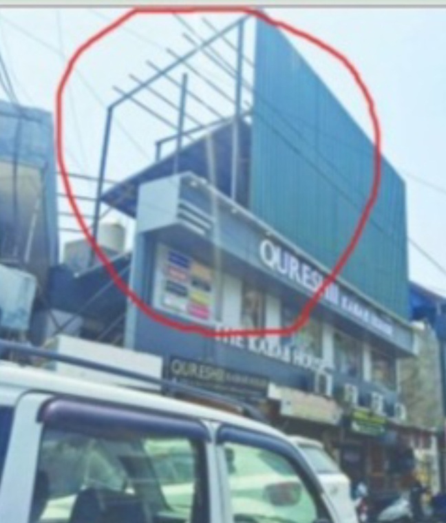 JMC demolishes  illegal construction in Gandhinagar , but Enforcement  wing ? 