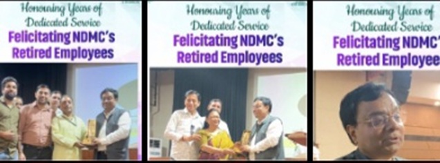 Manoj Dwivedi, Chairman NDMC fulfills his promise by handing over PPOs, Gratuity, Leave Encashment/GPF to 47 retiring Employees 