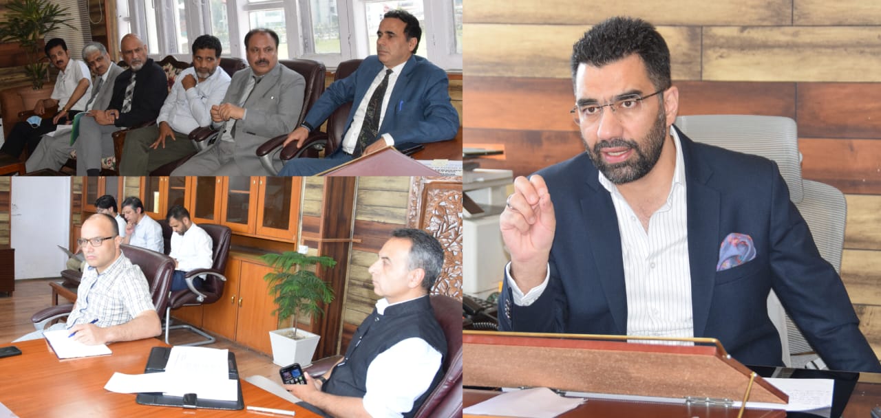 Syed Abid reviews preparations for Shri Amarnath Ji Yatra