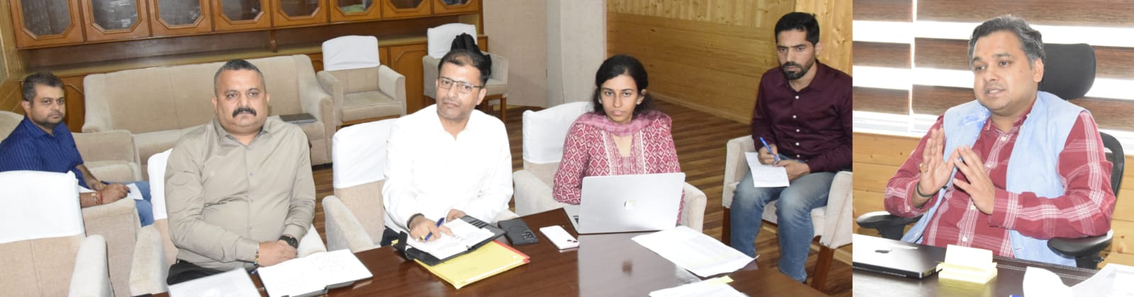 Piyush Singla  reviews Single Window System in J&K