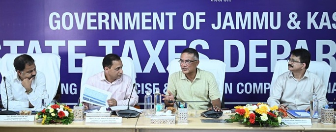 Shailendra Kumar chairs review meeting of State Taxes Department: Issues slew of direction 