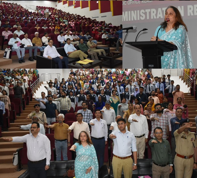 Community participation key to drug-free society: Sheetal Nanda in Reasi