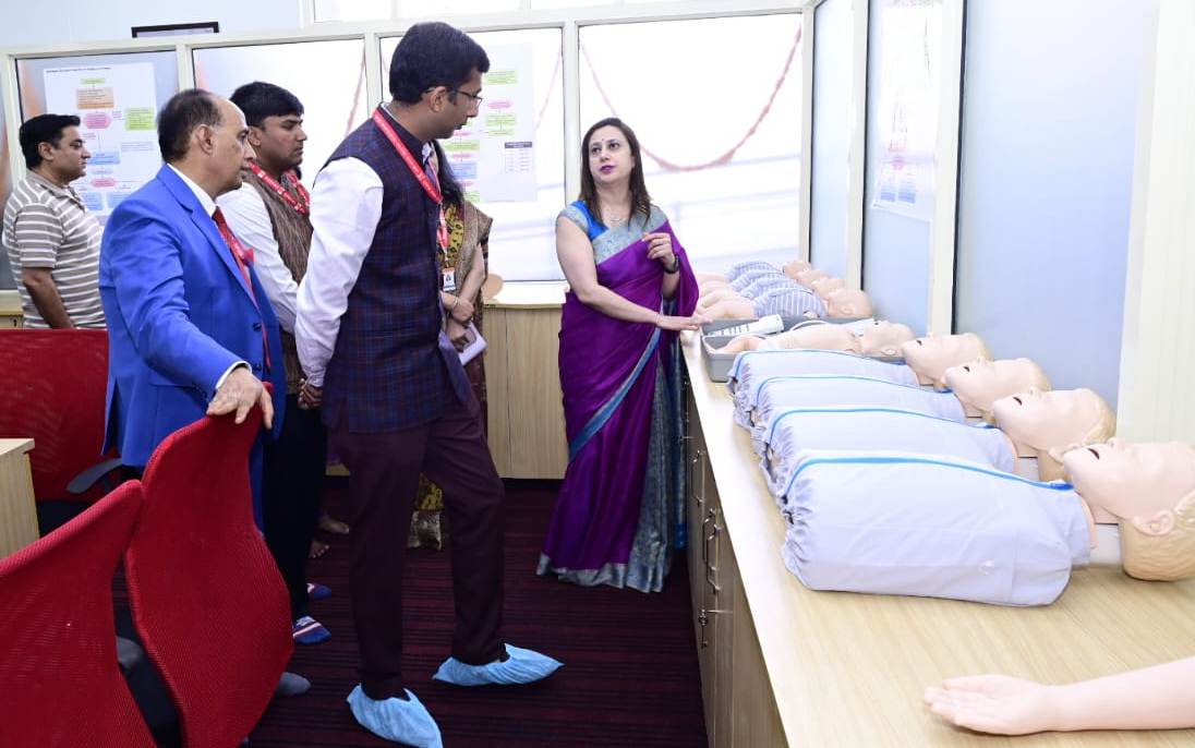 CEO Anshul Garg inaugurates Skill and Simulation Lab in SMVDIME