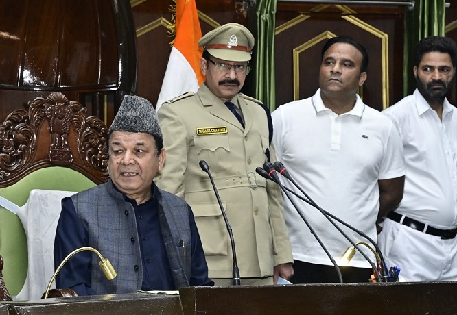  Speaker  J&K Assembly condemns barbaric attack; calls for unity against terrorism, offers homage to victims