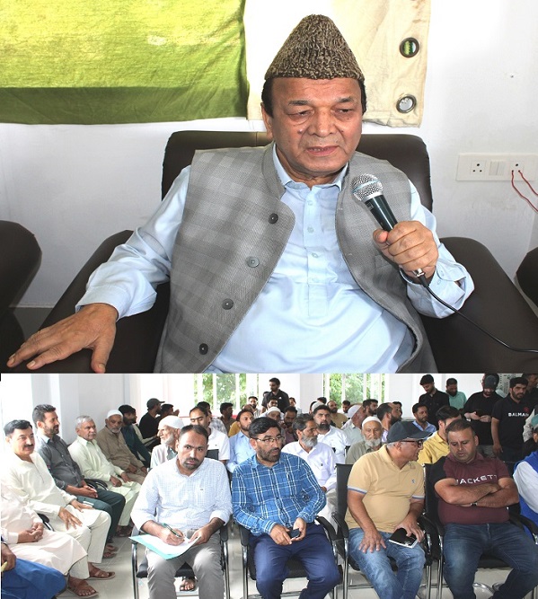  Speaker Legislative Assembly reviews arrangements for upcoming Urs at Pakherpora Shrine