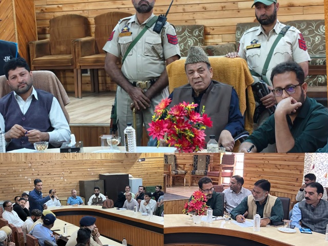 Speaker J&K emphasizes inter-departmental coordination 