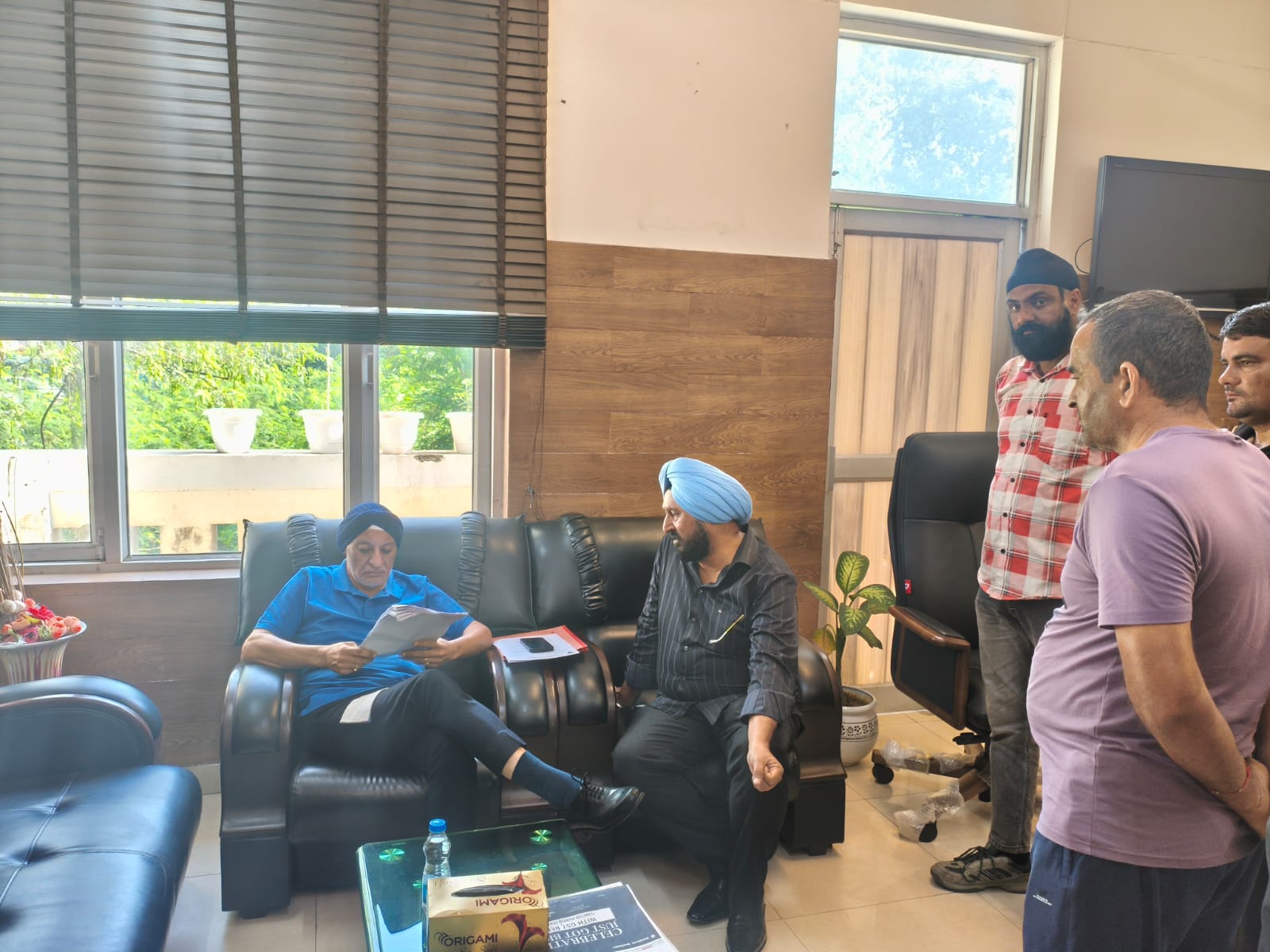 Tony leads PDL/TDL, other workers delegation to JPDCL MD, seeks release of 12-year pending wages