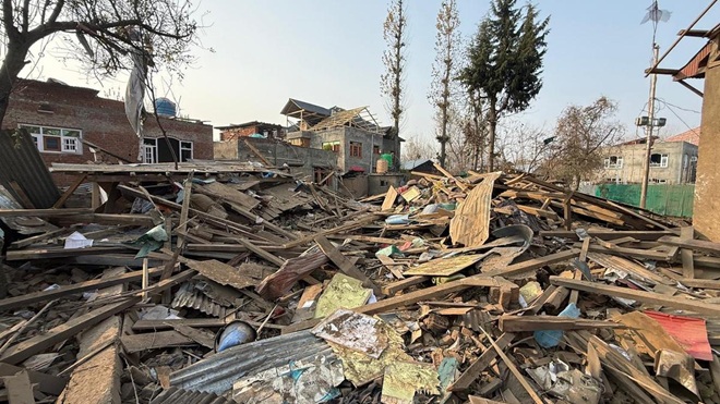 J&K: House of Dr. Umar Nabi involved in Delhi blast demolished 