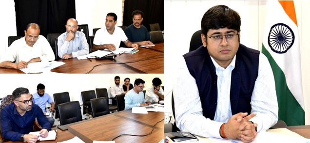 DC Ganderbal stresses to ensure complete readiness of all healthcare services well before the commencement of  Yatra