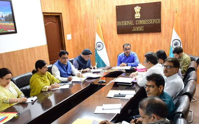 Div Com Jammu reviews action plan for smooth conduct of Amarnathji Yatra