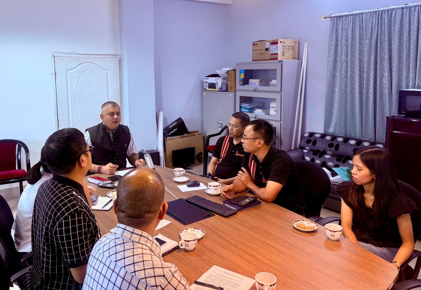 Amit pushes for amended Bharatnet connectivity & Microsoft AI Courses under CSR in Mizoram