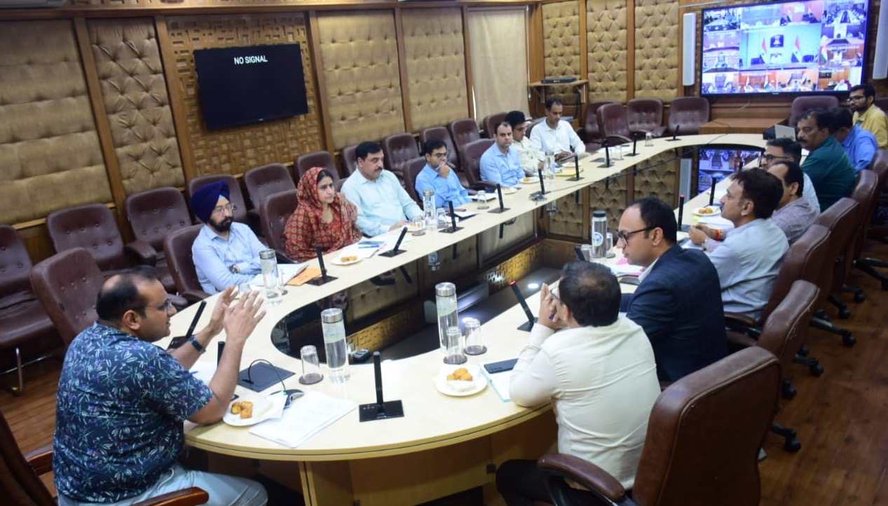 'Saurabh Bhagat reviews status of essential commodities across J&K '