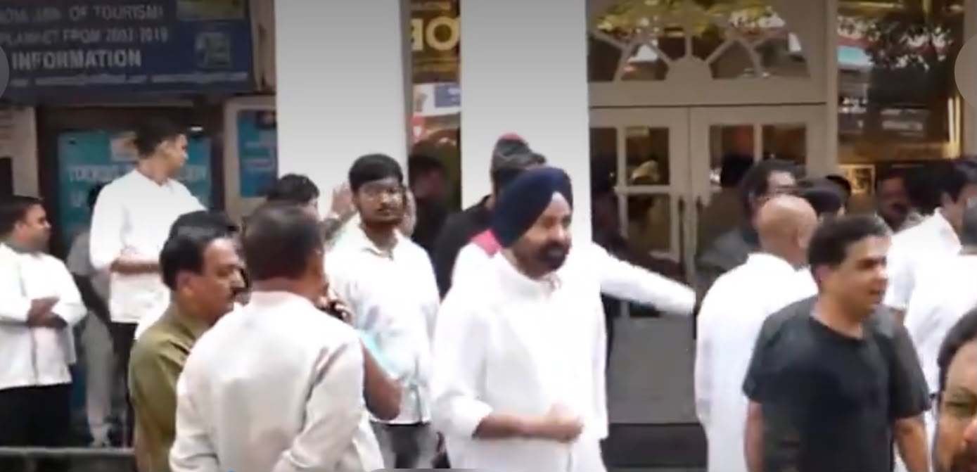 'NC MPs Shammi Oberoi, Mian Altaf Join Opposition Protest against CEC in Delhi'